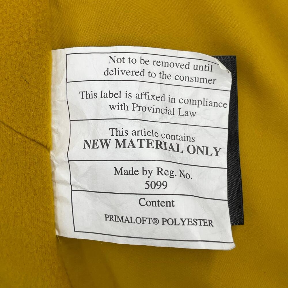 Lululemon Another Mile Jacket Honeycomb Gold Mustard Yellow Running Coat Hood 6 - Picture 13 of 14